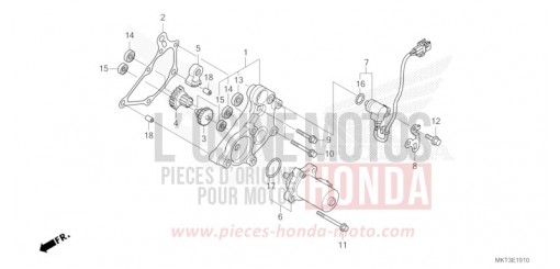 REDUCTION GEAR ADV750N de 2022